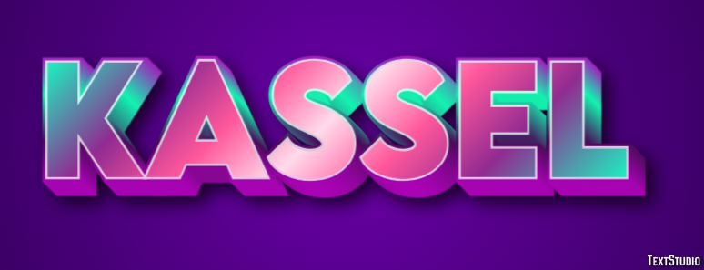 Kassel テキスト効果
