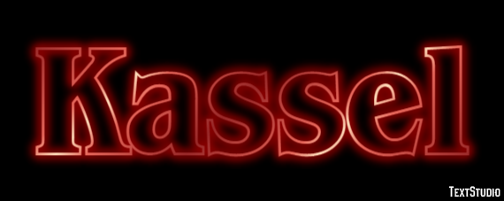 Kassel テキスト効果