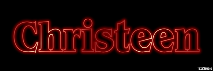 Christeen Text Effect