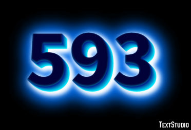 593 Text Effect