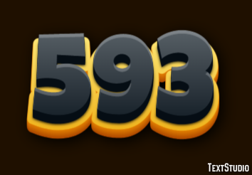 593 Text Effect