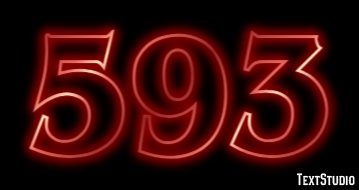 593 Text Effect