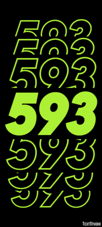 593 Text Effect