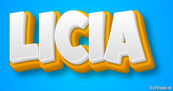 Licia Text Effect