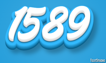 1589 Efecto de Texto