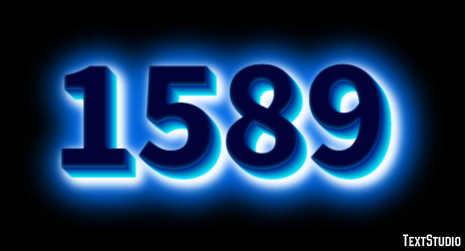 1589 Efecto de Texto