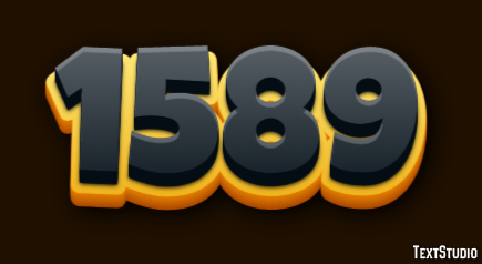 1589 Texteffekt