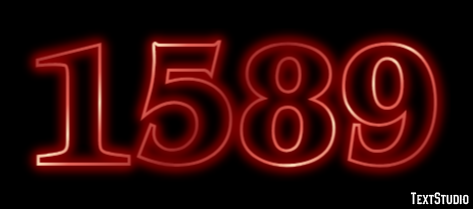 1589 Efecto de Texto