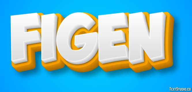 Figen Efecto de Texto