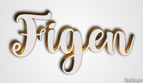Figen Efecto de Texto