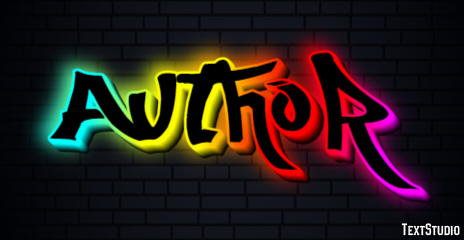 Author Text effect