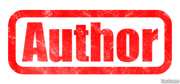 Author Text effect