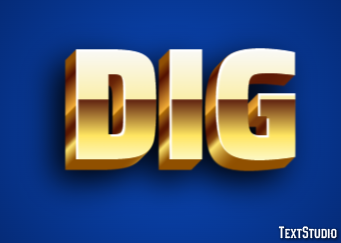 Dig Effetto testo