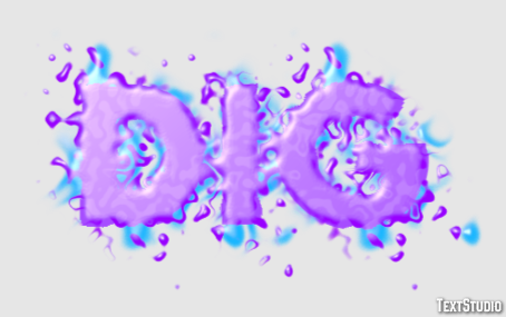 Dig Text Effect