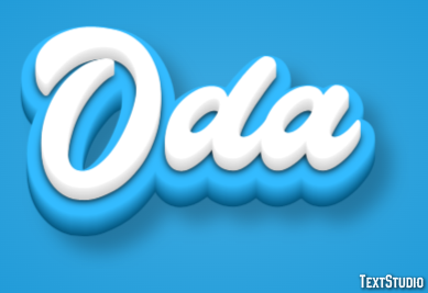 Oda Text Effect
