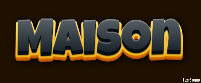 Maison Text Effect