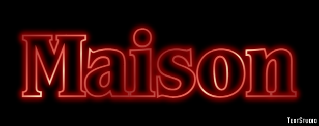 Maison Text Effect