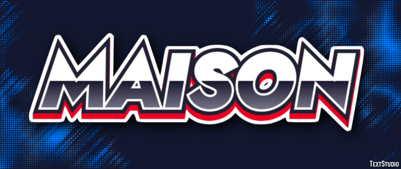 Maison Text Effect
