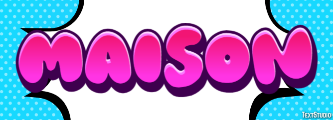 Maison Text effect
