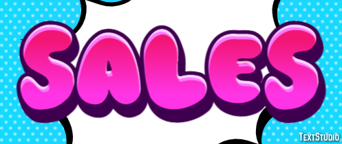 Sales Efecto de Texto