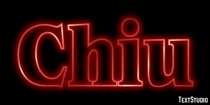 Chiu Text effect