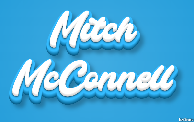 Mitch McConnell Effetto testo