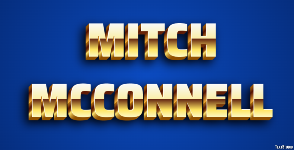 Mitch McConnell Efekt tekstowy