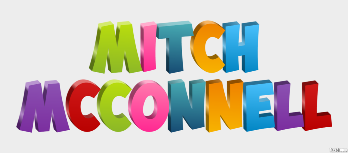 Mitch McConnell Effetto testo