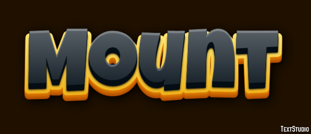 Mount Text Effect
