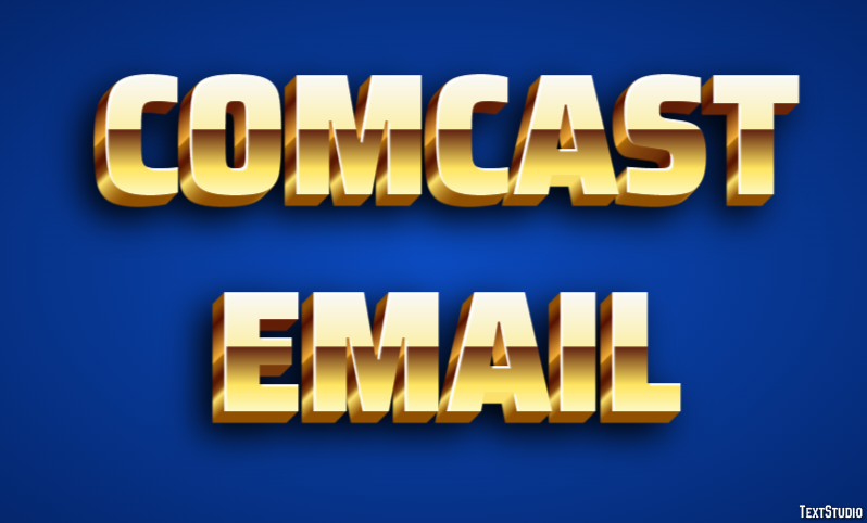 Comcast Email Tekst Effect