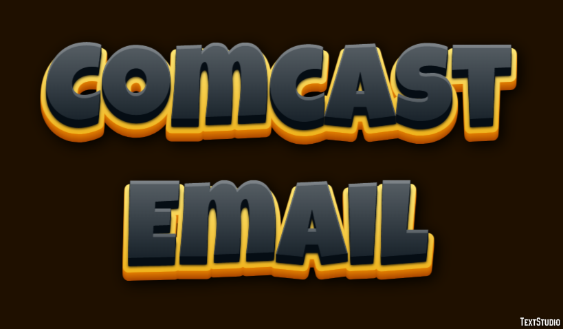 Comcast Email Tekst Effect