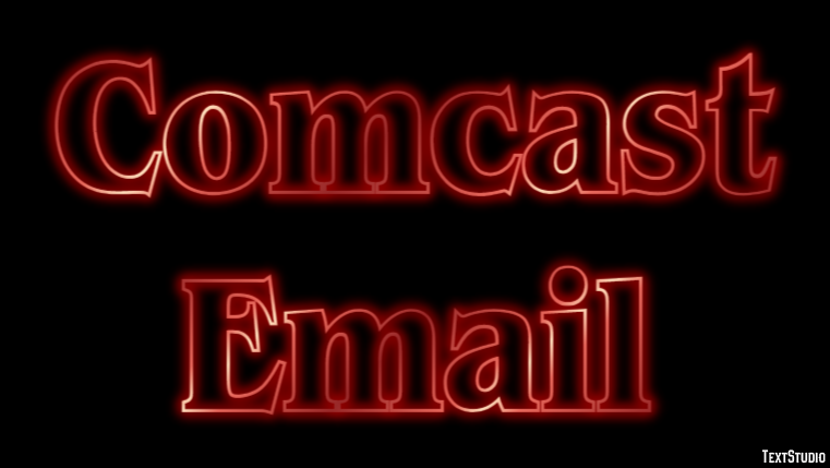Comcast Email Tekst Effect