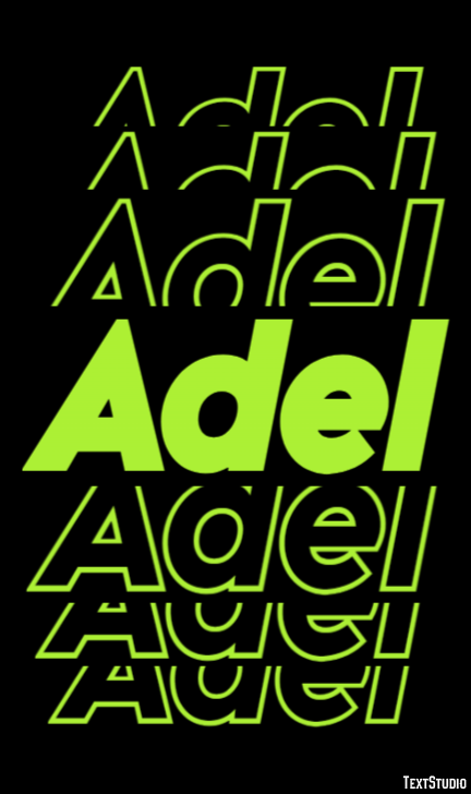 Adel Text Effect