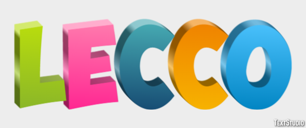 Lecco Efekt tekstowy