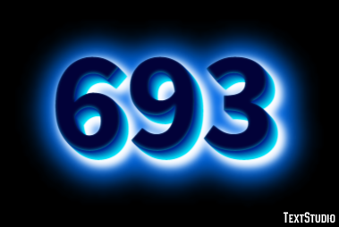 693 Efeito de texto