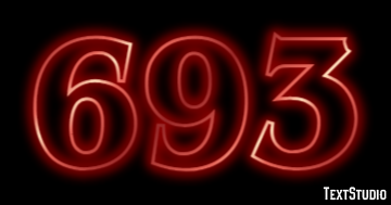 693 Efeito de texto