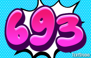 693 Efeito de texto