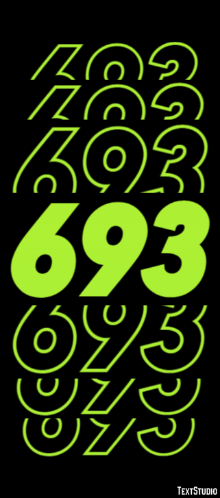 693 Efeito de texto