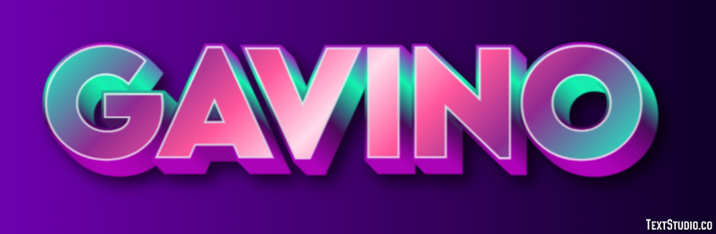 Gavino Effetto testo