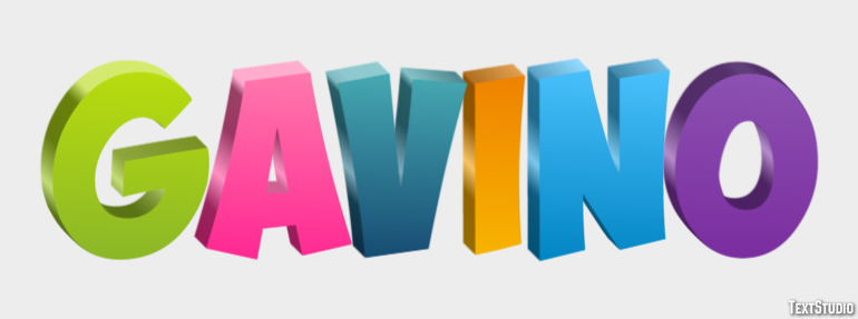 Gavino Effetto testo