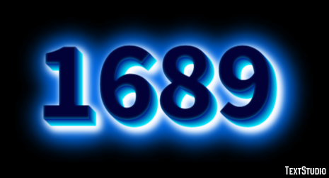 1689 Efeito de texto