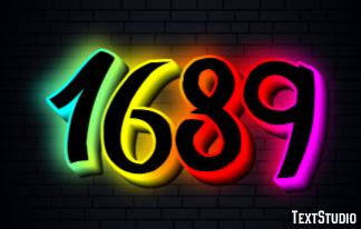 1689 Efeito de texto