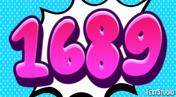 1689 Efeito de texto