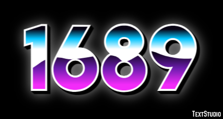 1689 Efeito de texto