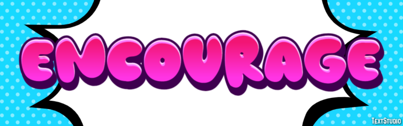 Encourage Texteffekt