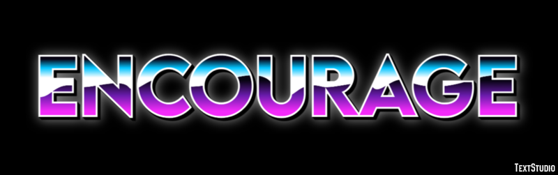 Encourage Text Effect