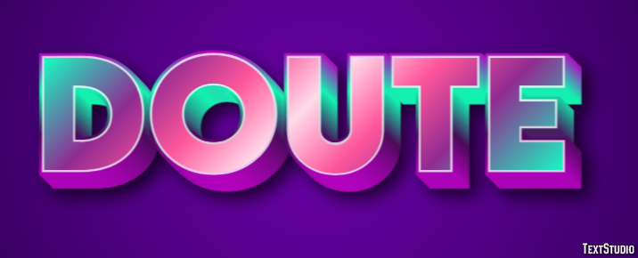 Doute Effet de texte