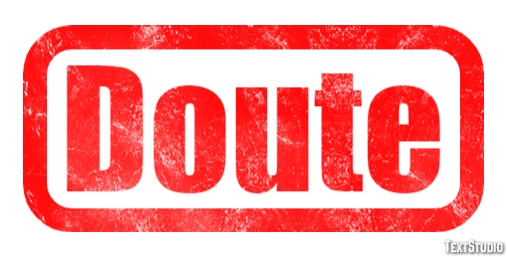 Doute Effet de Texte