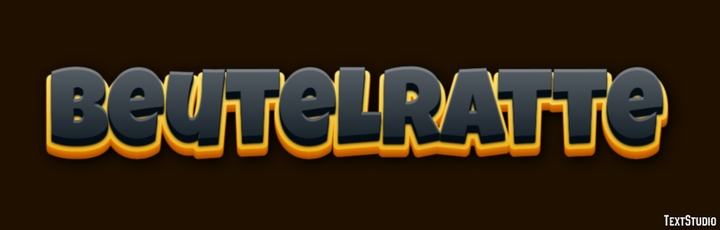 Beutelratte Текстовый эффект