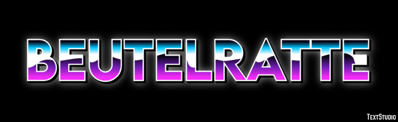 Beutelratte Текстовый эффект